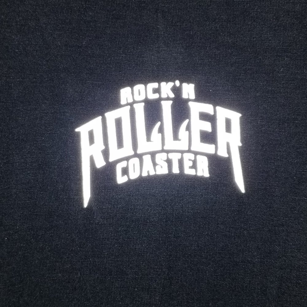 Peace Love and Rock and Roll mouise Rock's Roller coaster tank top Studded - Picture 11 of 11